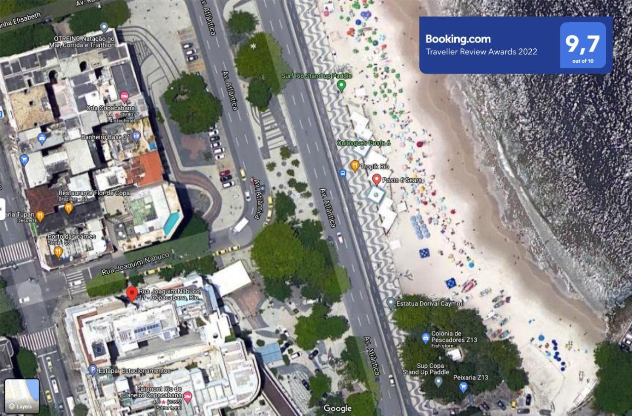 Praia De Copacabana Fantastica! Apartment ริโอเดจาเนโร ภายนอก รูปภาพ